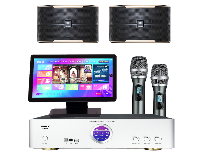 NOTE PLUS V2.0 + KB-688 + JBL PASION 10(金慧唱點歌機+BIBLE擴大機+JBL喇叭)