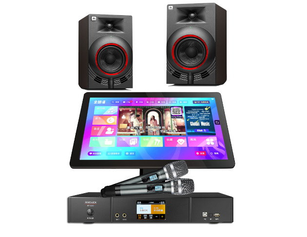 【JBL】卡拉OK歌歡唱組合NANO K4+BT-3000+NOTE PLUS V2.0(JBL喇叭+MAKAXA前級效果器+金慧唱點歌機)